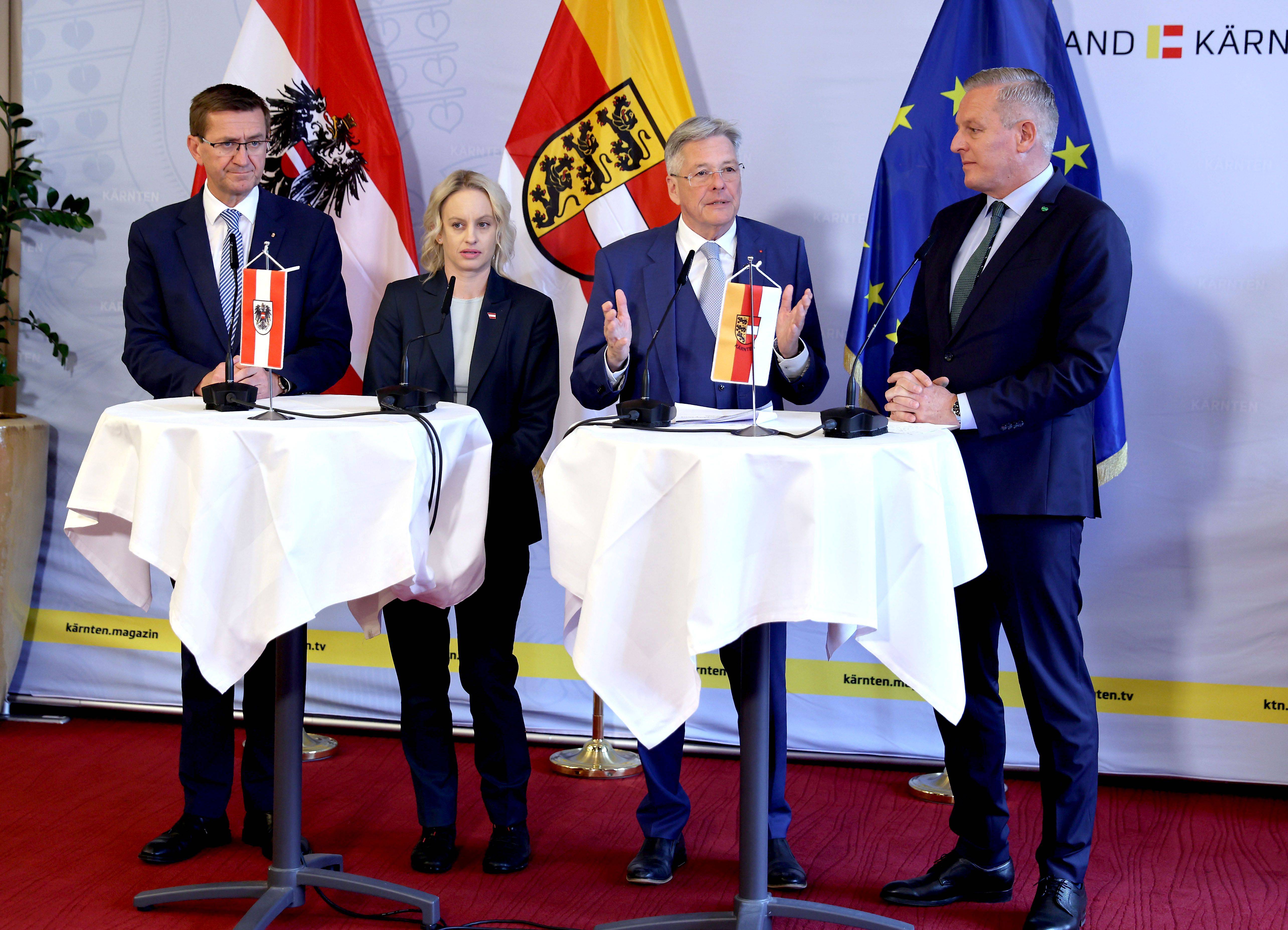 Pressekonferenz nach der Tagung der Landessportreferenten Österreichs